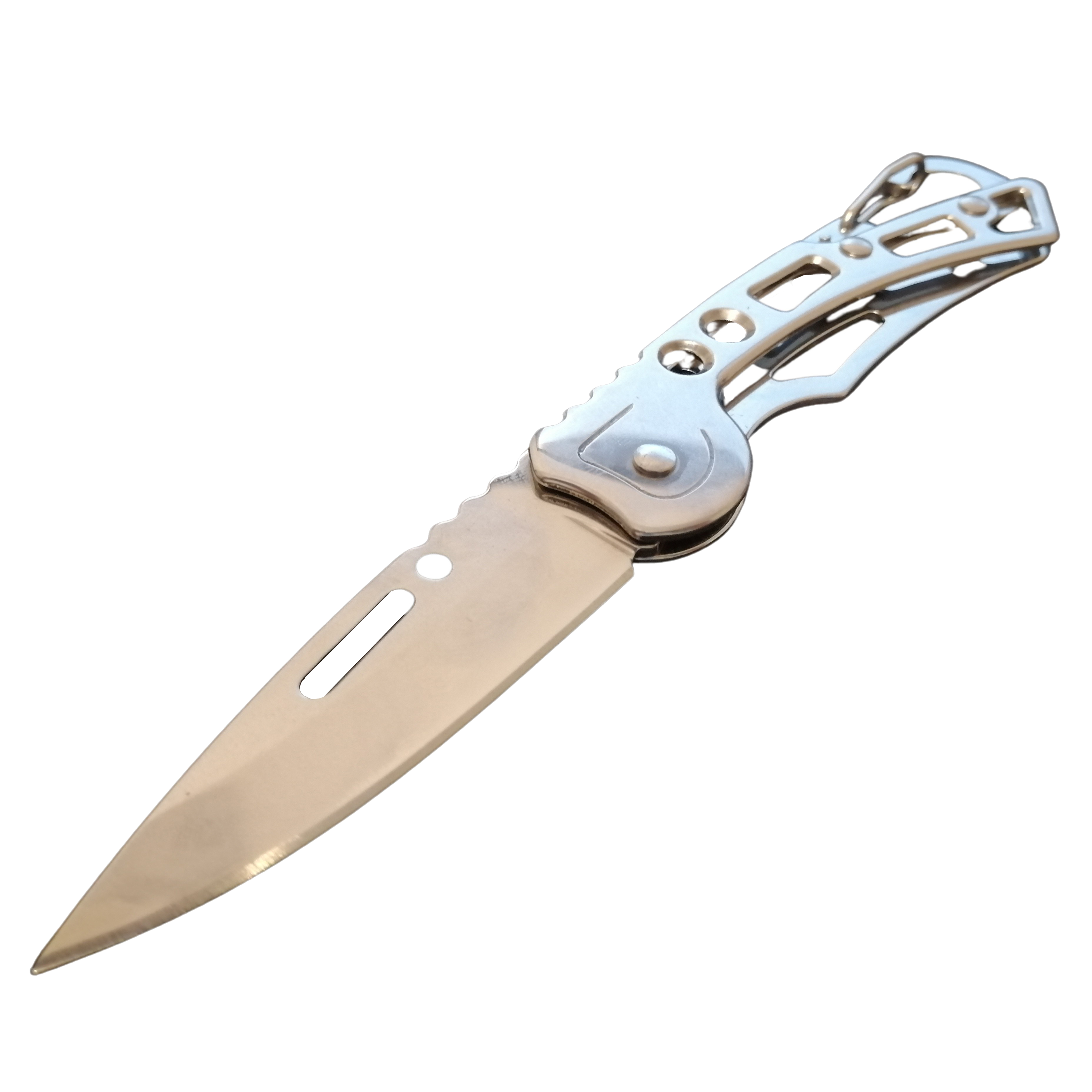 Briceag de buzunar, Futuristic Knife, otel inoxidabil, 15.5 cm - 1 | YEO