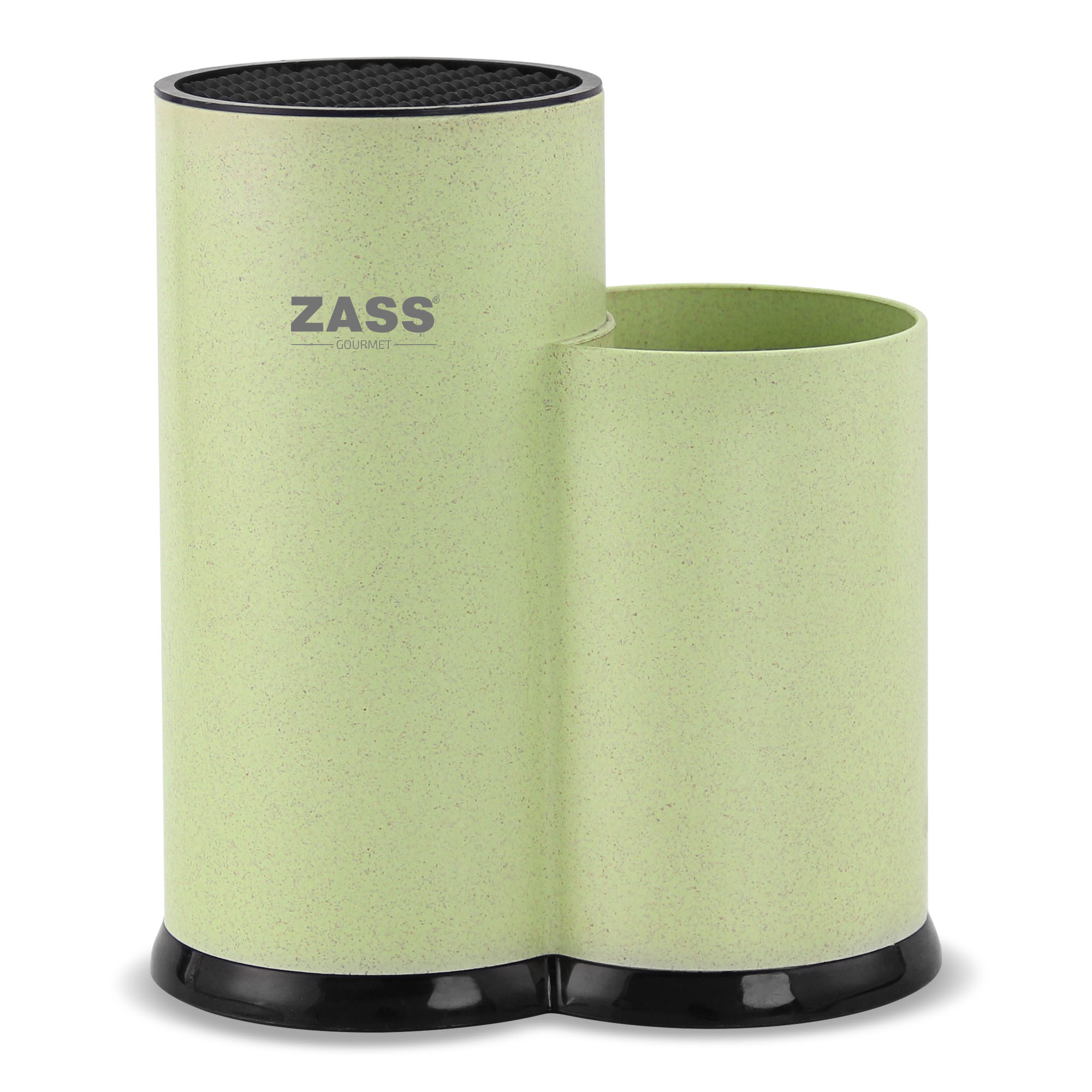 Set cutite + Ustensile de bucatarie Zass Gourmet ZG-KS 01, verde - 3 | YEO