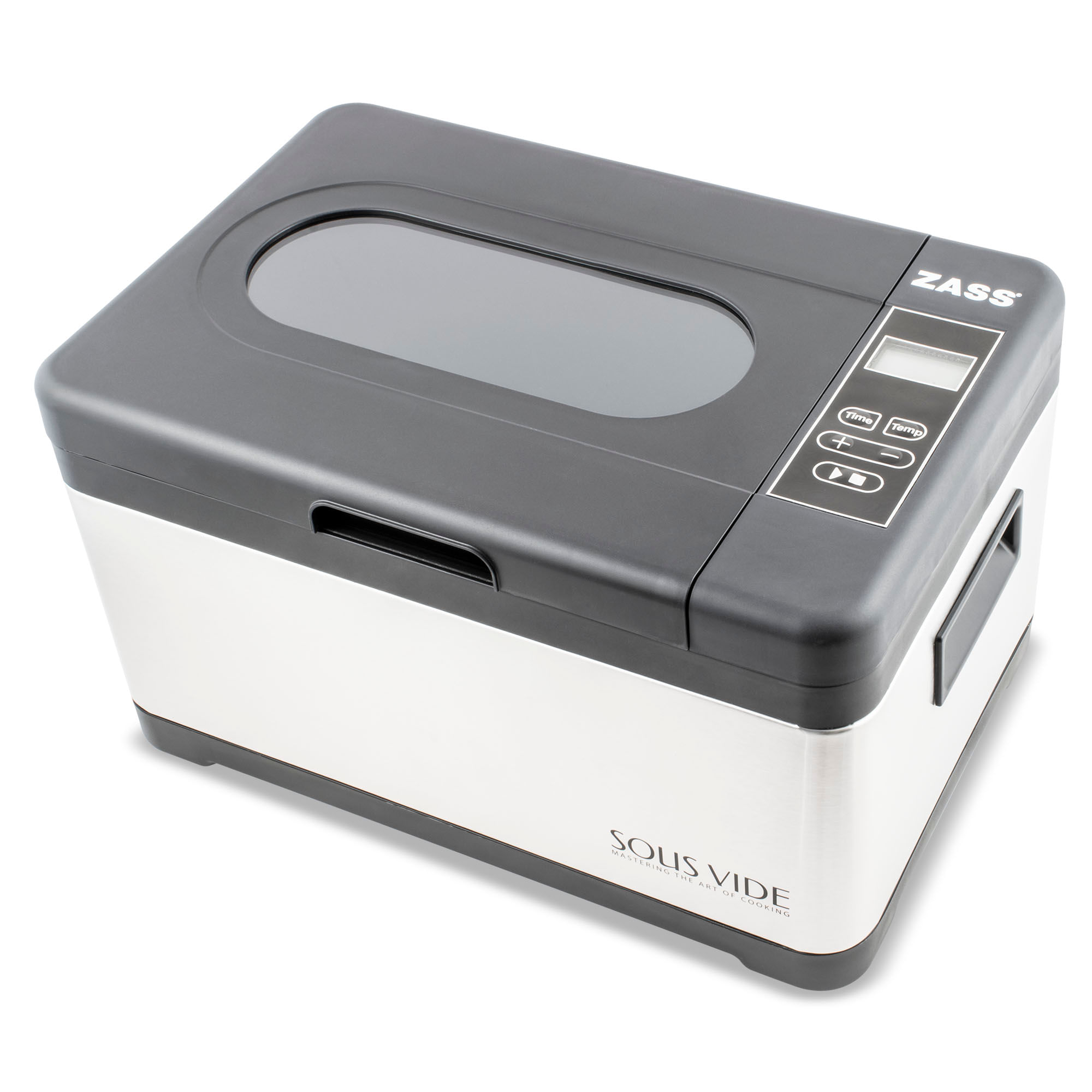 Aparat de gatit Sous-vide Zass ZSVC 01, alb-negru