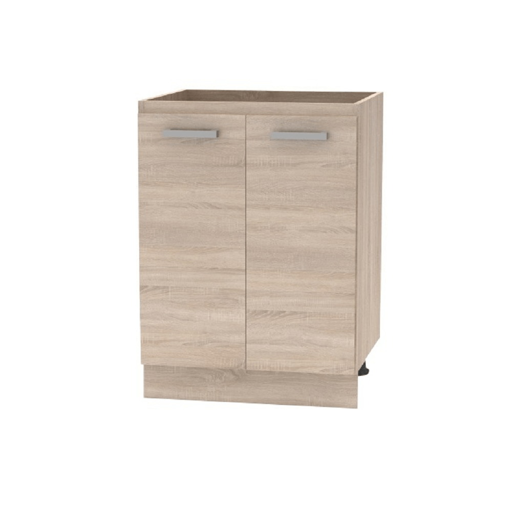 Cabinet inferior 60 2DV, stejar sonoma, NOVA PLUS NOPL-057-0S