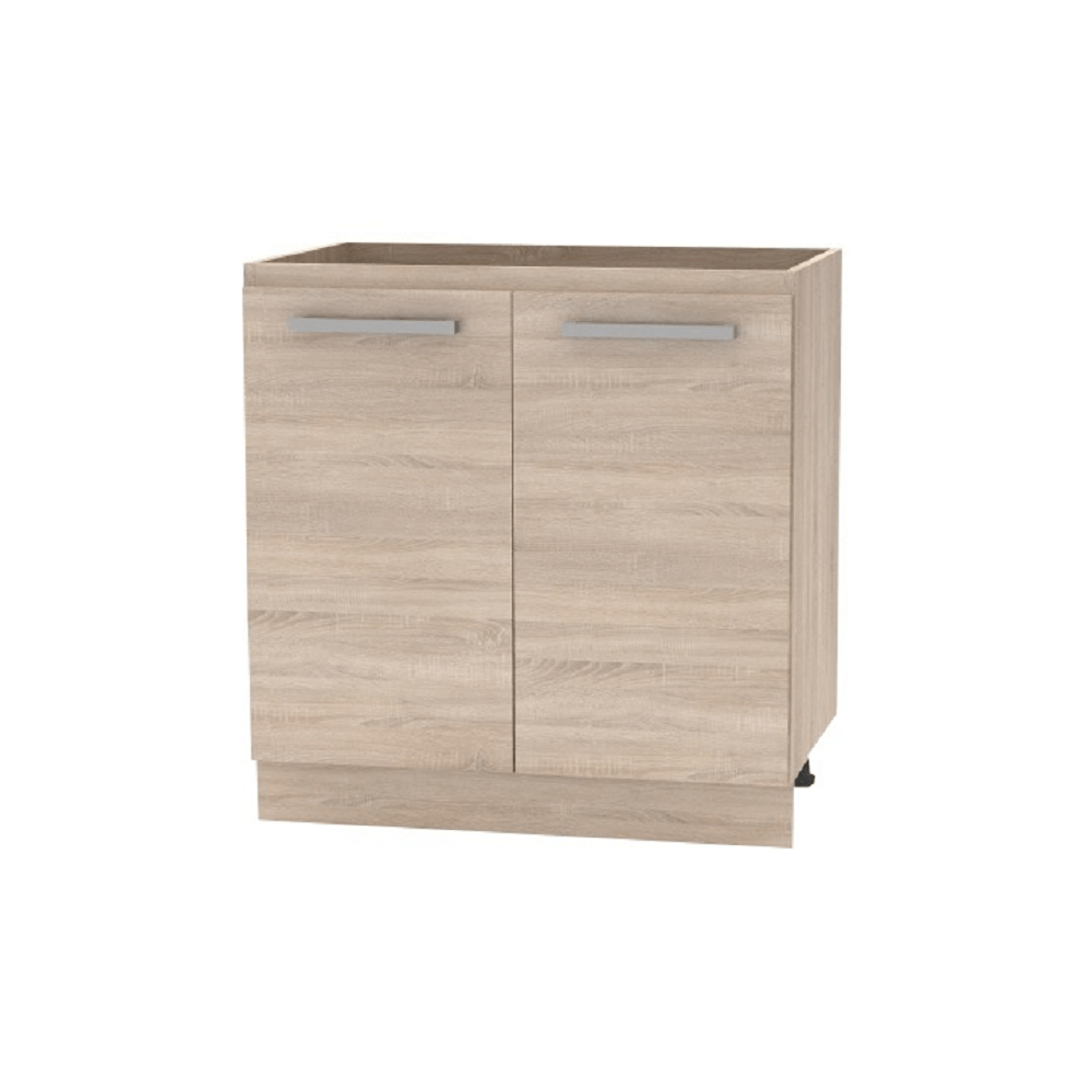 Cabinet inferior 80 2 DV, stejar sonoma, NOVA PLUS NOPL-060-0S