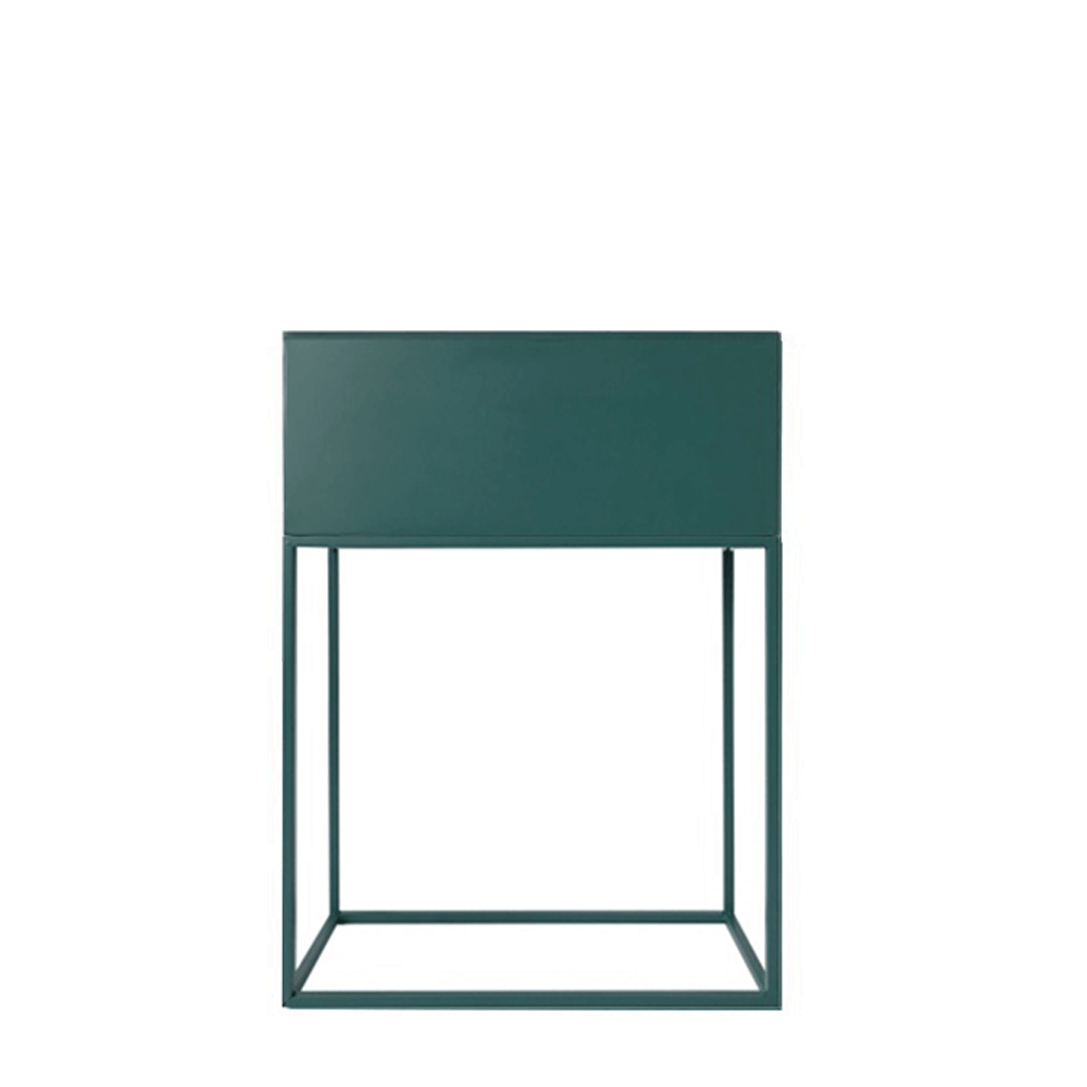 Ghiveci de flori din metal multifunctional, verde inchis, INDIZE TYP 2 WL4214