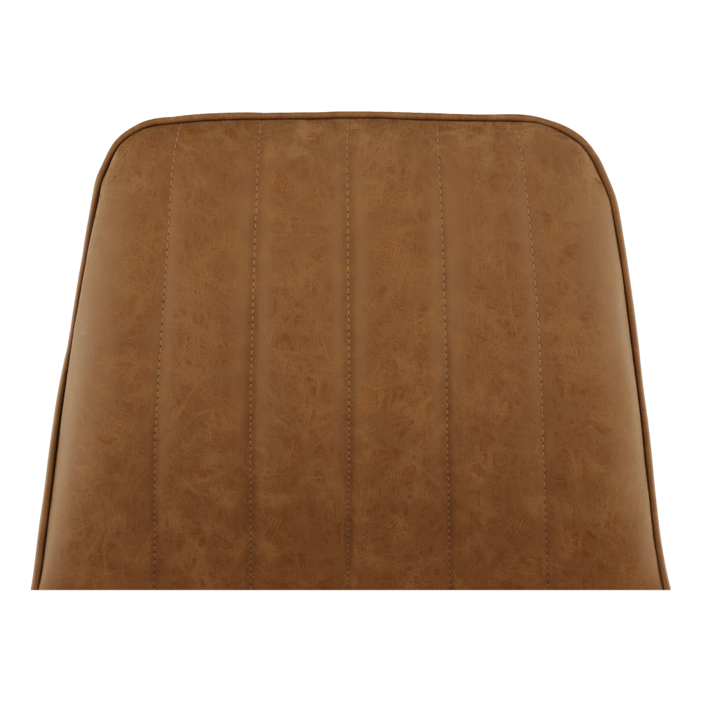 Scaun, maro camel/negru, HAZAL - 5 | YEO