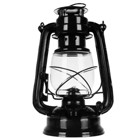 Lampa cu ulei neagra 24 cm