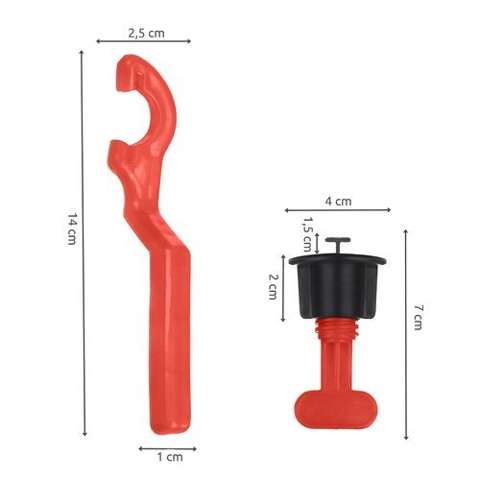 Sistem de nivelare faianta 51 buc - S14509 - 1 | YEO