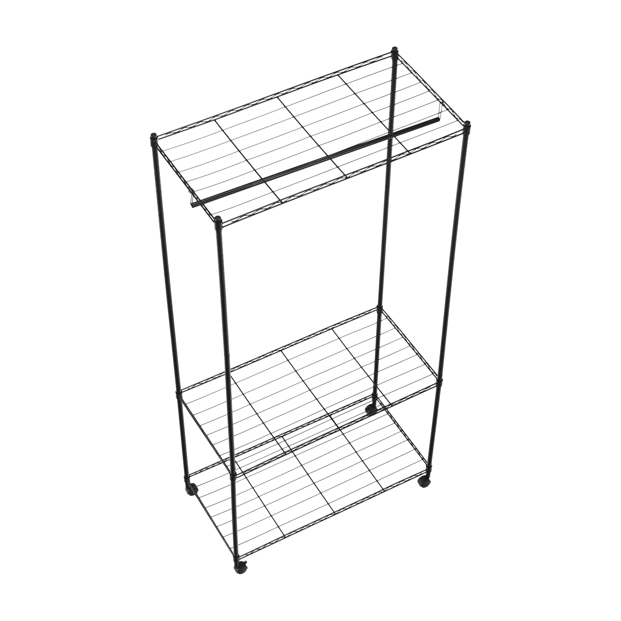 Cuier mobil, negru, VERDONE — imaginea 10