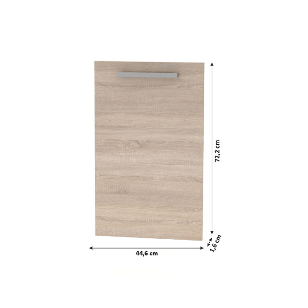 Usa pentru masina de spalat vase 60, stejar sonoma, NOVA PLUS NOPL-088-00 - 1 | YEO