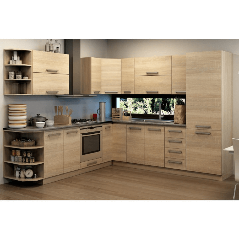 Usa pentru masina de spalat vase 60, stejar sonoma, NOVA PLUS NOPL-088-00 - 2 | YEO