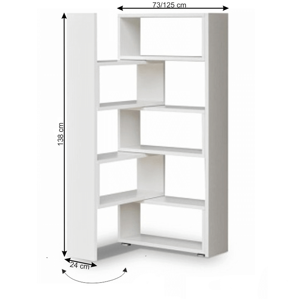 Etajera, alba, KLOE II - 4 | YEO