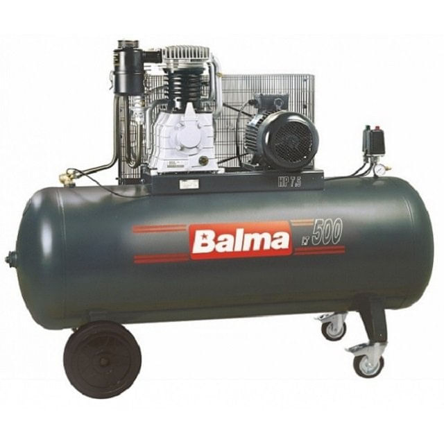 Compresor cu piston Balma NS39-500-CT 7.5, butelie 500L, 11 Bar, debit aer 827l/ min