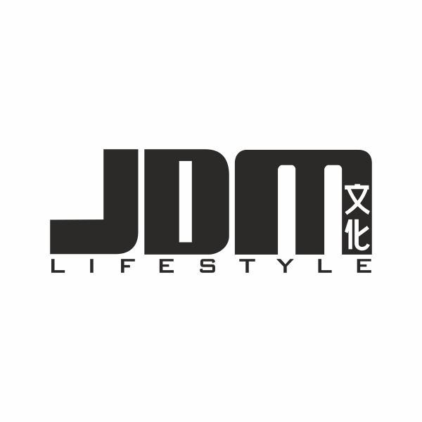 Sticker auto cu JDM life style, tuning, 20cm, negru