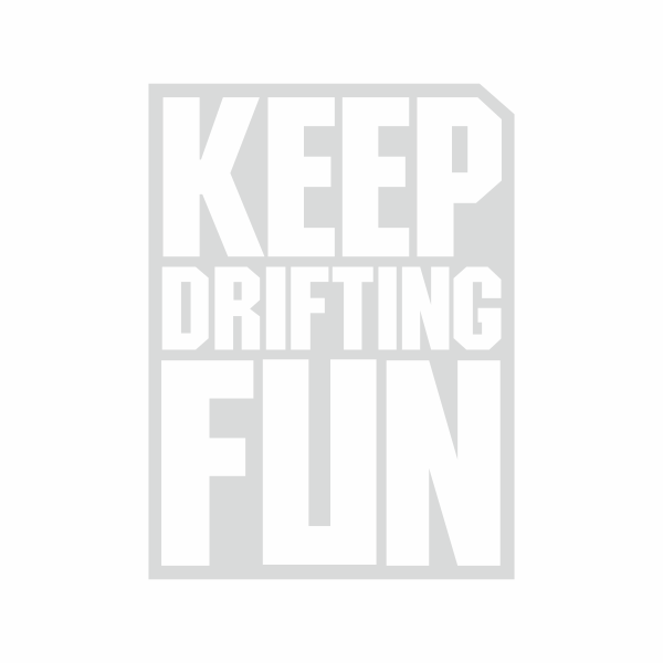 Sticker auto keep drifting fun, tuning, JDM, 20cm, alb