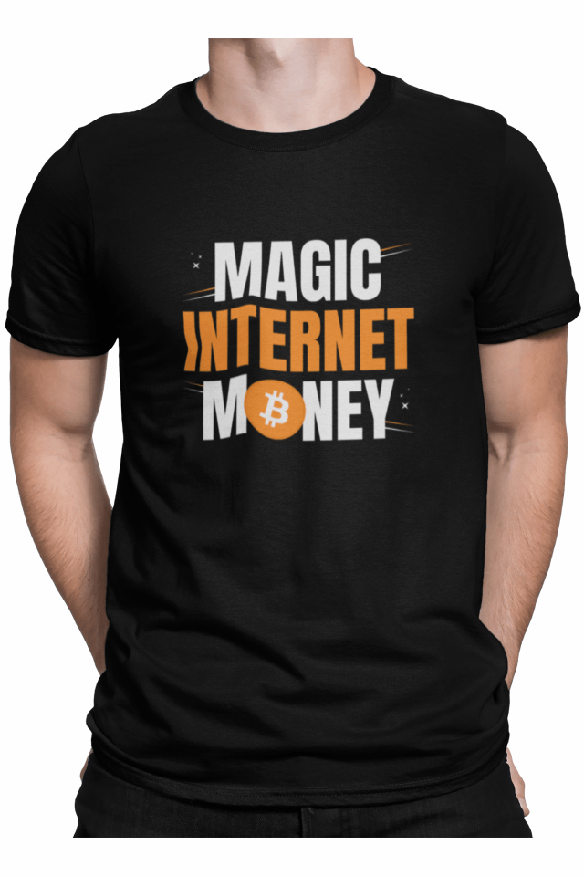 Tricou pentru investitori in cryptomonede, Priti Global, Magic internet money