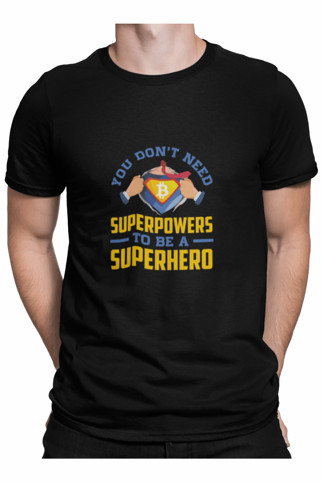 Tricou pentru barbati, Priti Global, You don\'t need superpowers to be a superhero