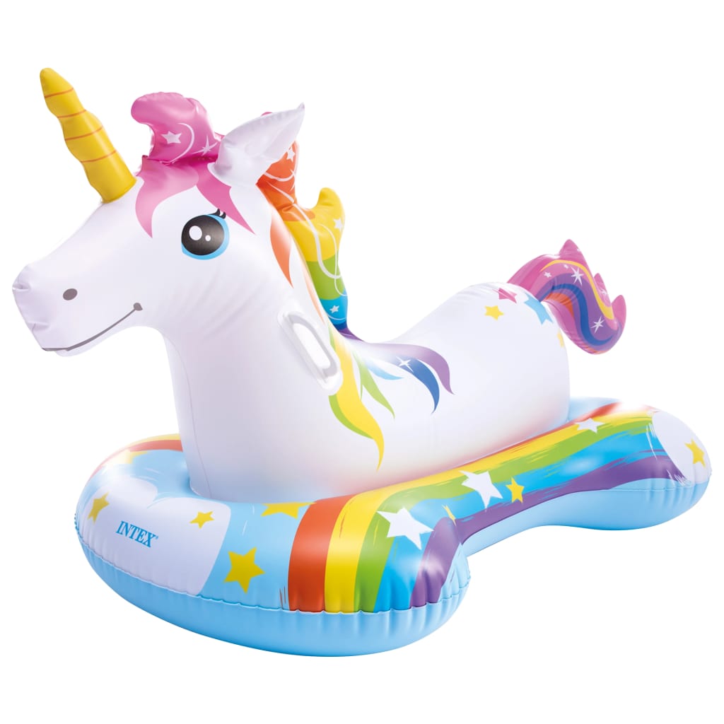 Intex Jucarie de piscina unicorn ride-on, 163x86 cm