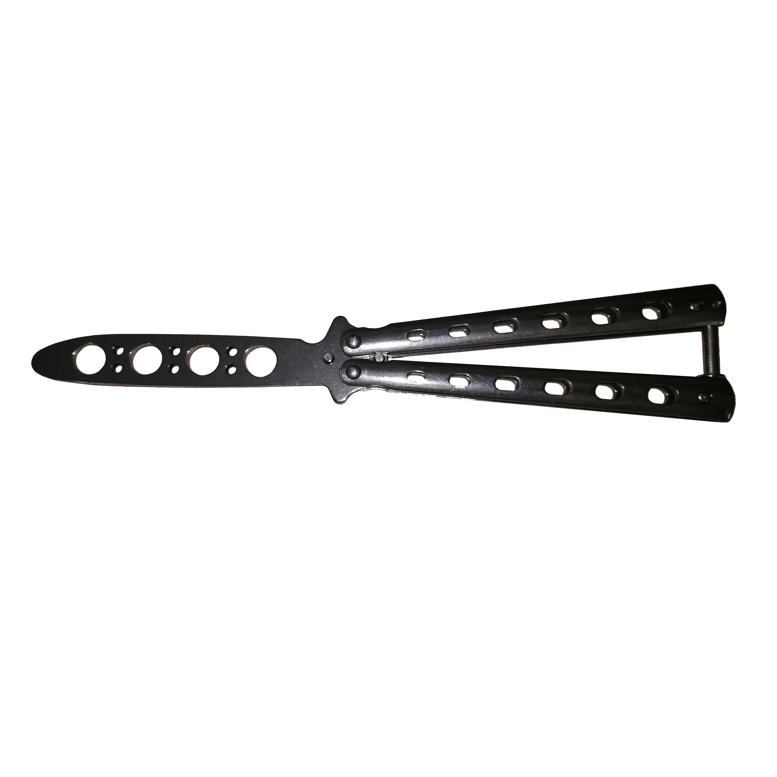 Briceag fluture de antrenament, otel inoxidabil, Basic Blade, 22 cm, argintiu - 4 | YEO