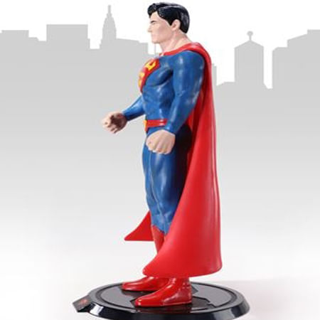 Figurina articulata IdeallStore®, Superman Man of Steel, 18 cm, stativ inclus - 3 | YEO