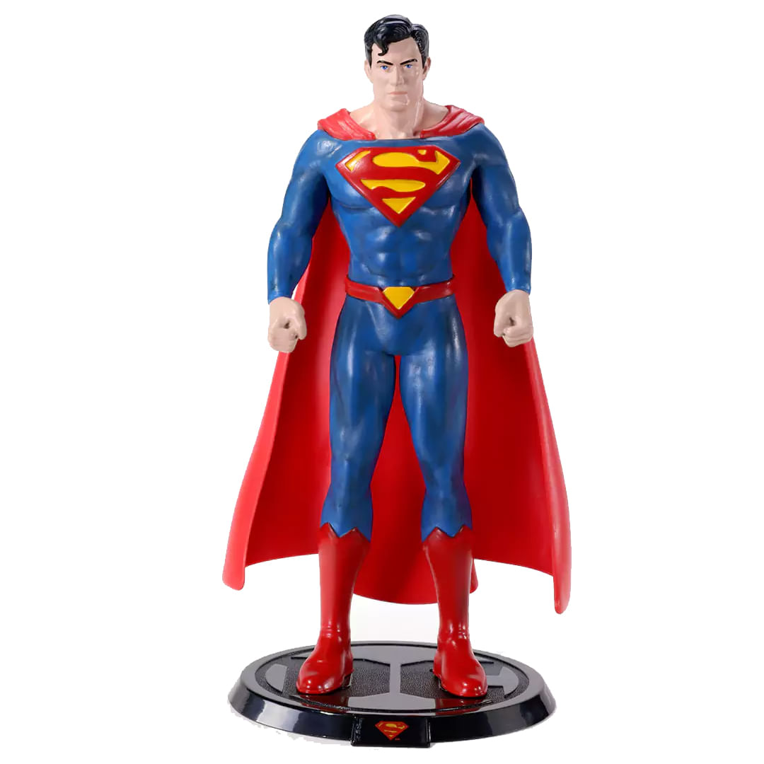 Figurina articulata IdeallStore®, Superman Man of Steel, 18 cm, stativ inclus - 1 | YEO