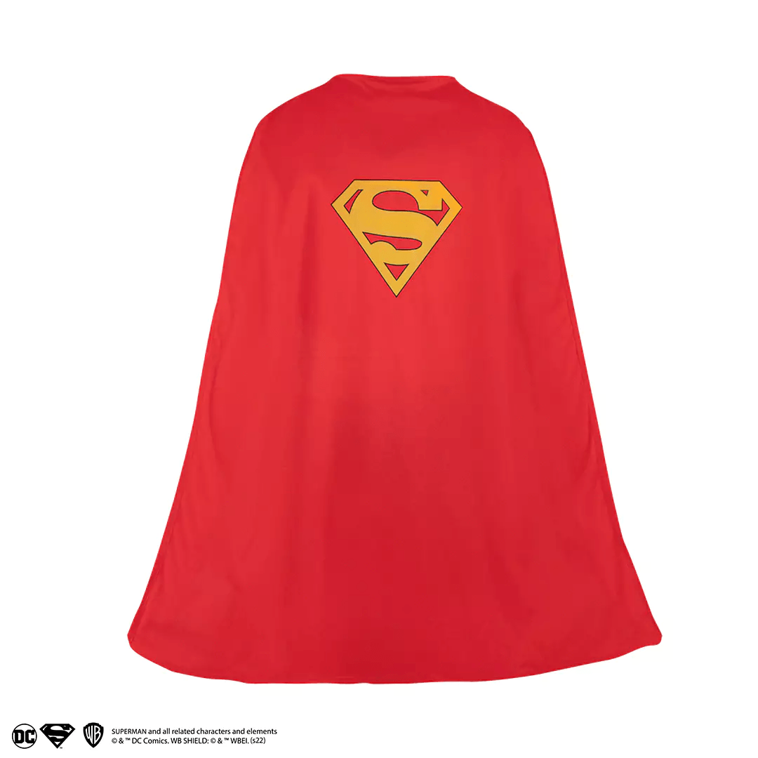 Costum Superman pentru copii IdeallStore®, Man of Steel, bust si pelerina, poliester, 4-6 ani, albastru - 1 | YEO