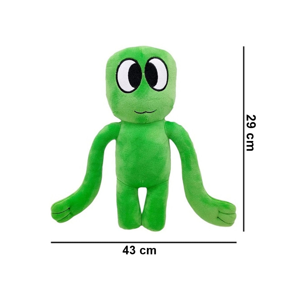 Jucarie de plus IdeallStore® Rainbow Friends Roblox, Green Friend, 29 cm, verde - 2 | YEO