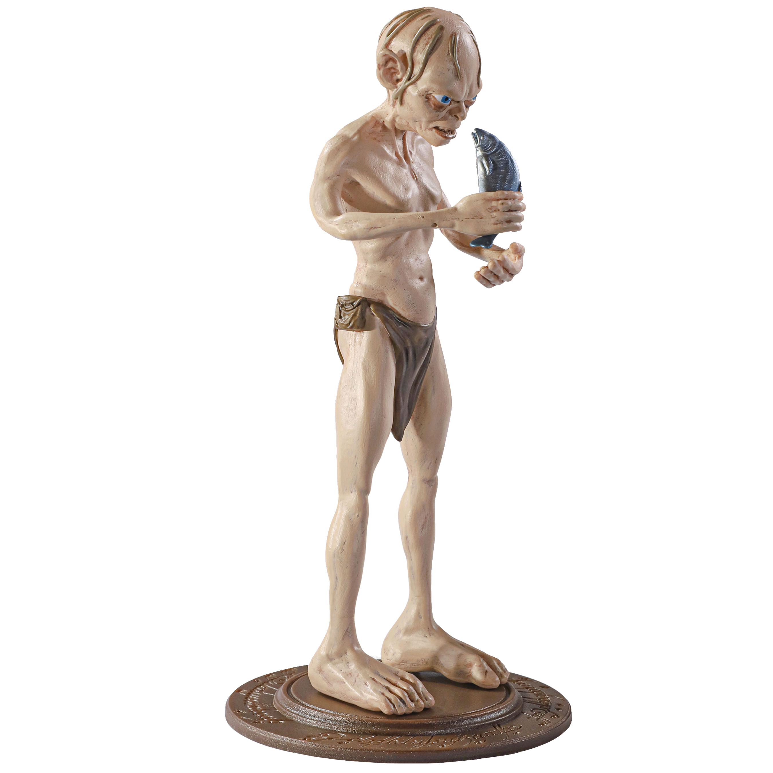 Figurina articulata Gollum IdeallStore®, Unique Smeagol, editie de colectie, 18 cm, stativ inclus - 3 | YEO