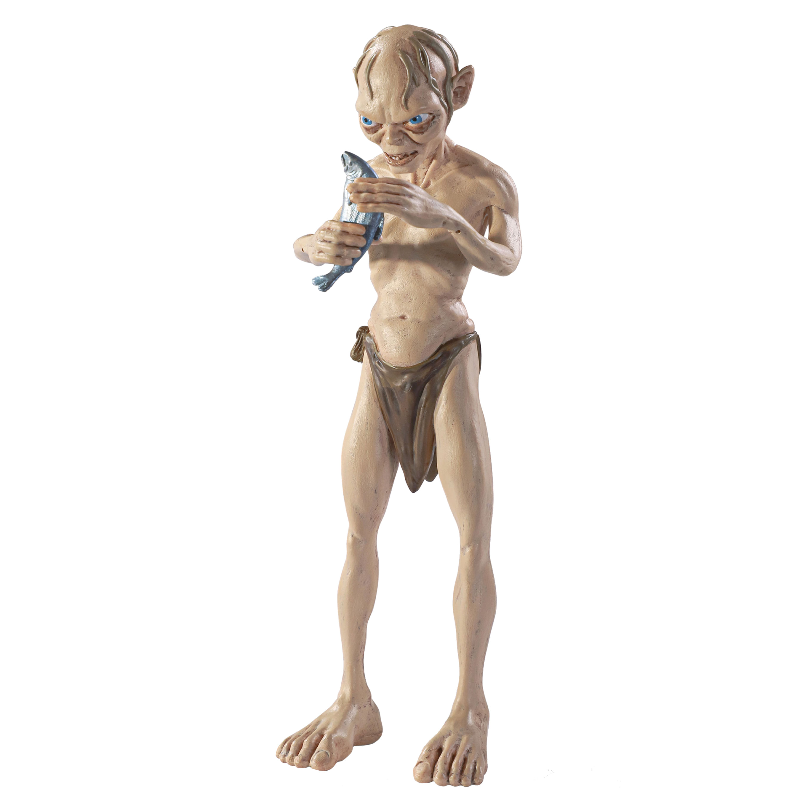 Figurina articulata Gollum IdeallStore®, Unique Smeagol, editie de colectie, 18 cm, stativ inclus - 1 | YEO