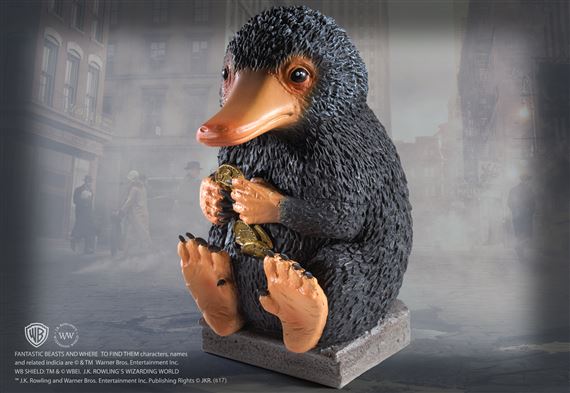 Figurina de colectie IdeallStore®, Magical NIffler, 16 cm, suport sticla inclus - 2 | YEO