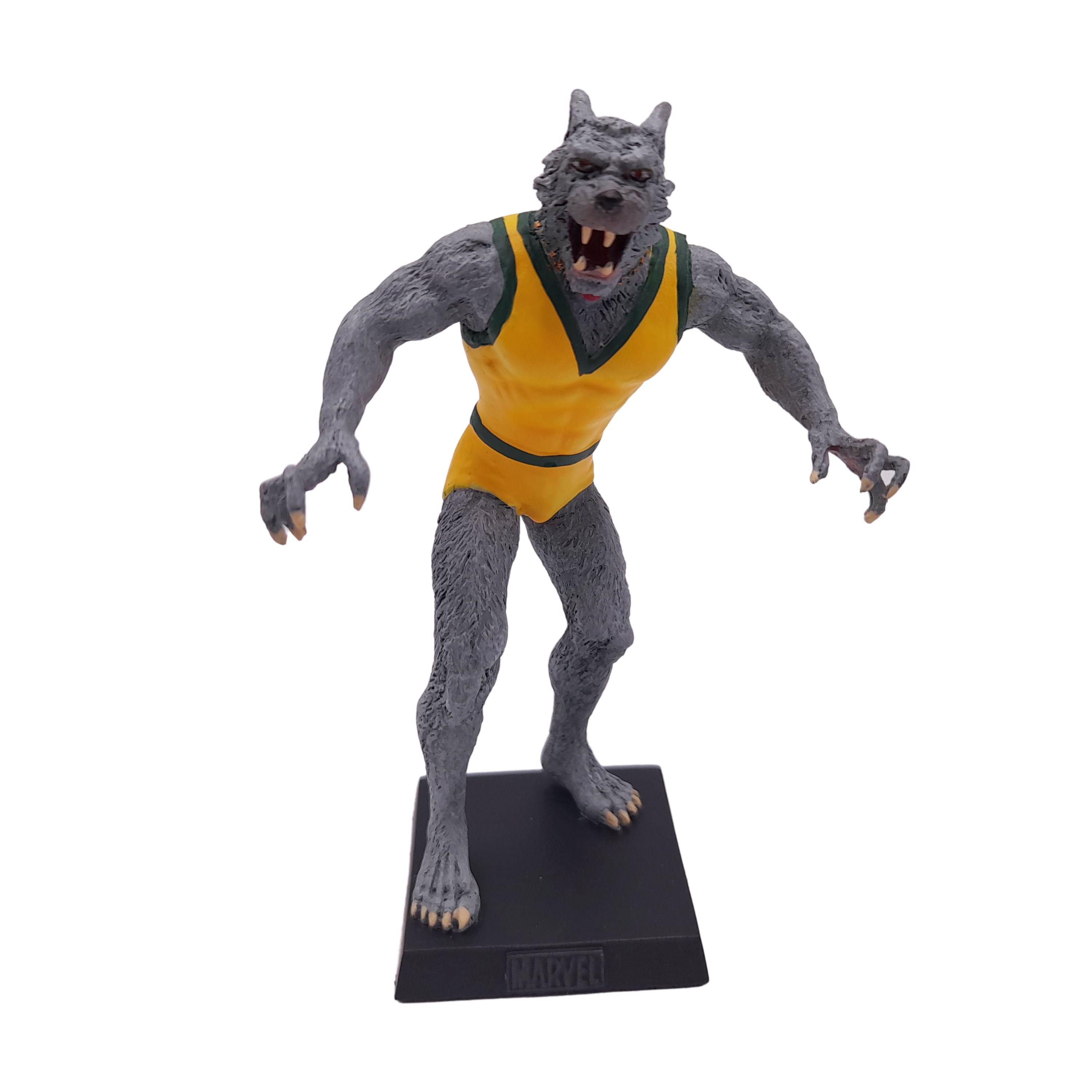 Figurina metalica IdeallStore®, Powerful Manwolf, editie de colectie, lucrat manual, 9 cm