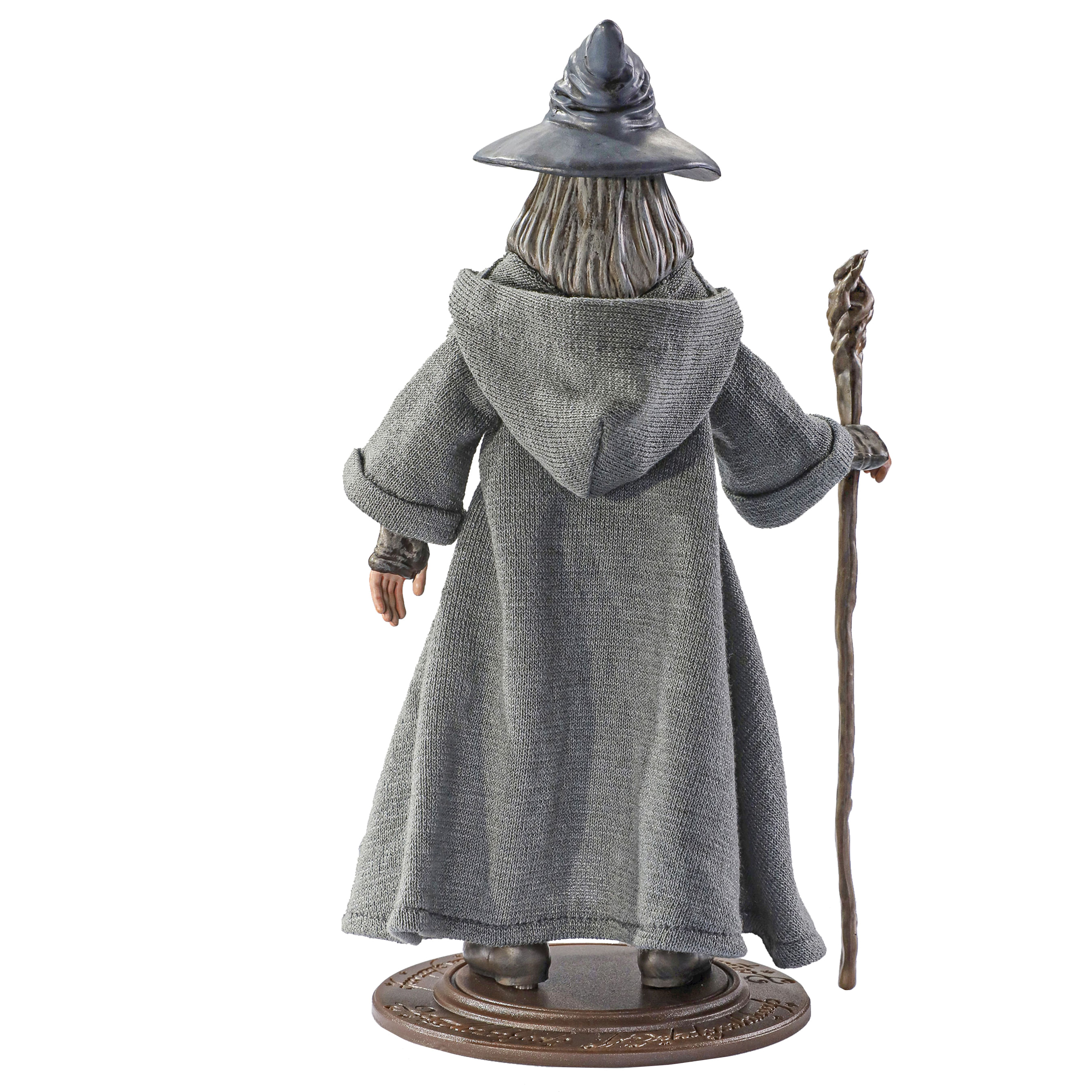 Figurina articulata Gandalf IdeallStore®, Grey Mithrandir, editie de colectie, 18 cm, stativ inclus - 4 | YEO