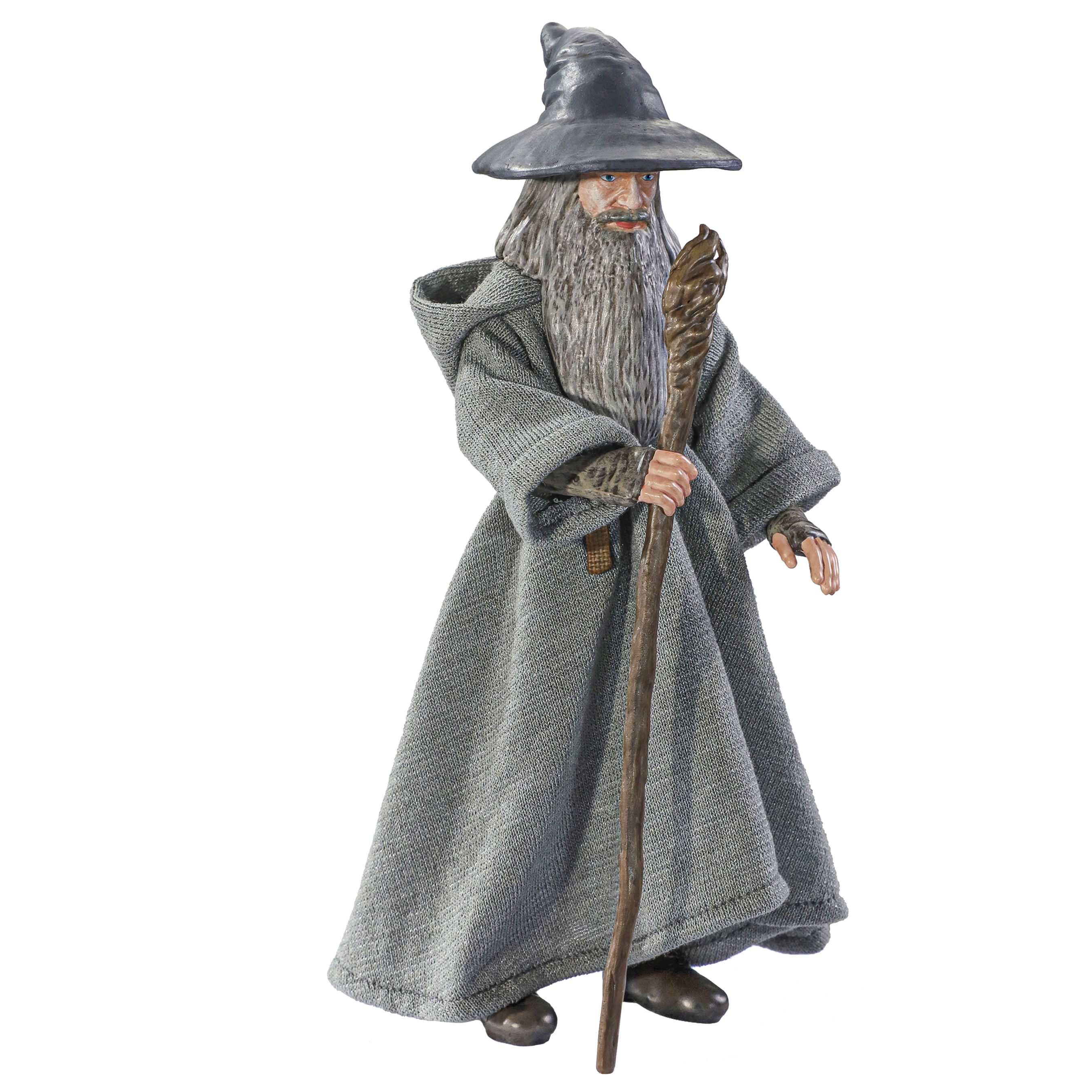 Figurina articulata Gandalf IdeallStore®, Grey Mithrandir, editie de colectie, 18 cm, stativ inclus - 1 | YEO