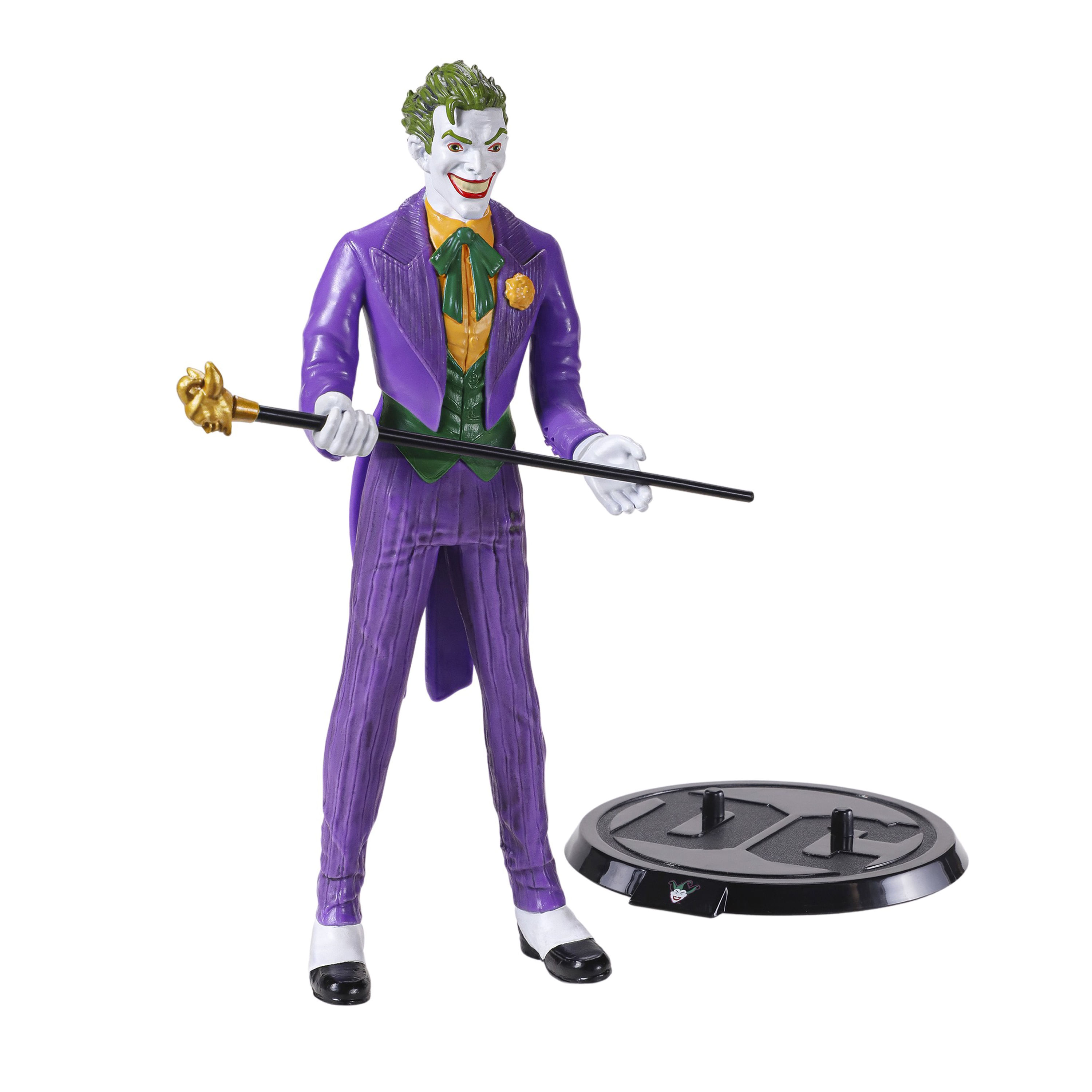 Figurina articulata de colectie The Joker, Classical Era, 18 cm, mov, stativ inclus - 1 | YEO