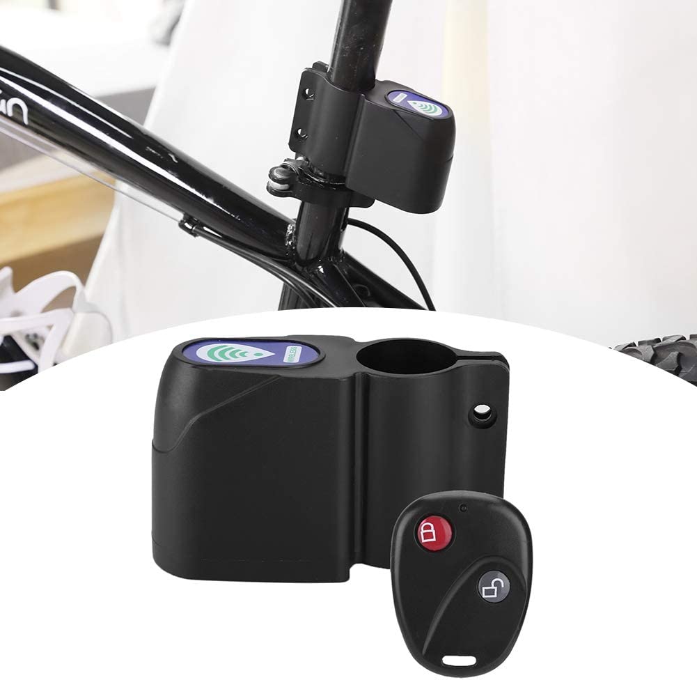 Alarma pentru bicicleta SpectrumPoint®, telecomanda, senzor de miscare, ABS, 105dB, negru - 2 | YEO
