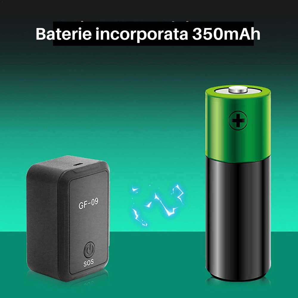 GPS Tracker Pentru Localizare Autoturism, Persoane Si Animale SpectrumPoint®, Nano Sim Card 2G, Inregistrare Vocala, Negru - imagine 3
