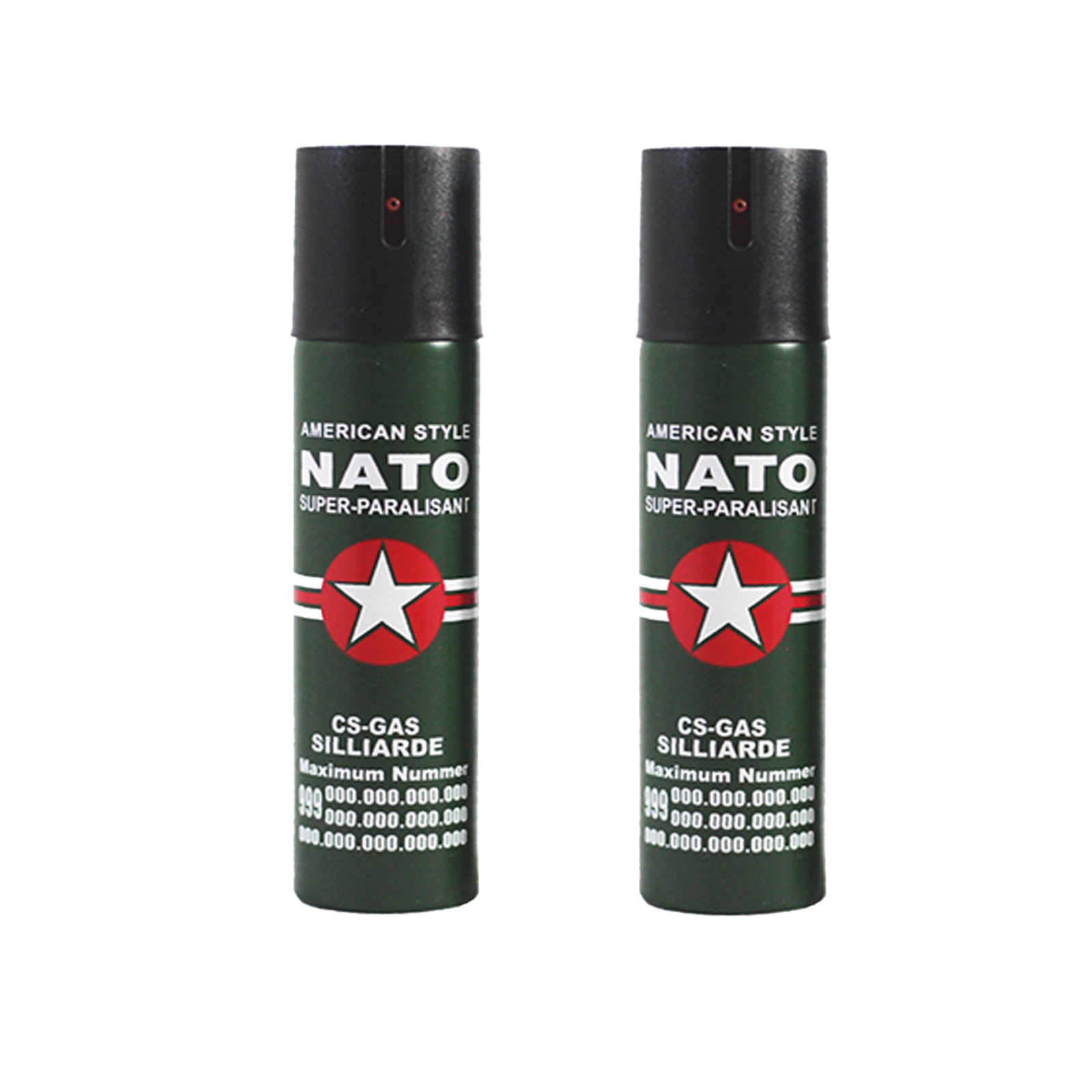 Set 2 sprayuri paralizante, NATO, 60 ml