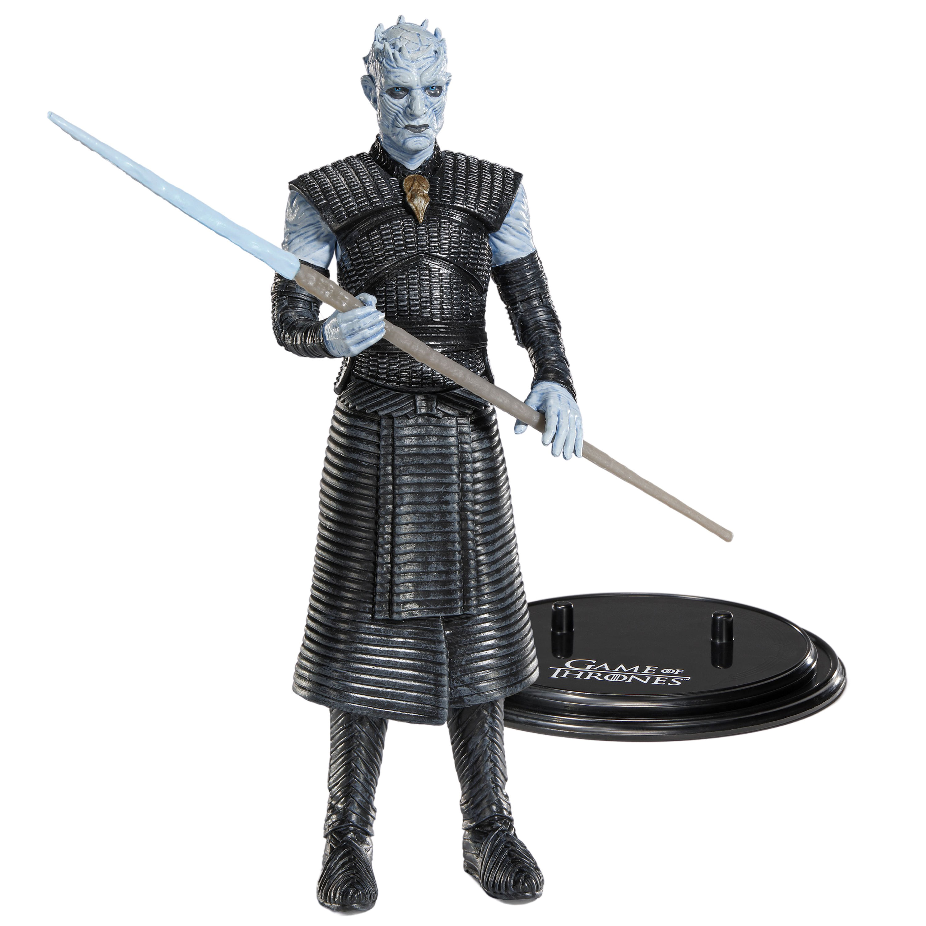 Figurina articulata Game of Thrones IdeallStore®, Night King, editie de colectie, 19 cm, stativ inclus - 1 | YEO