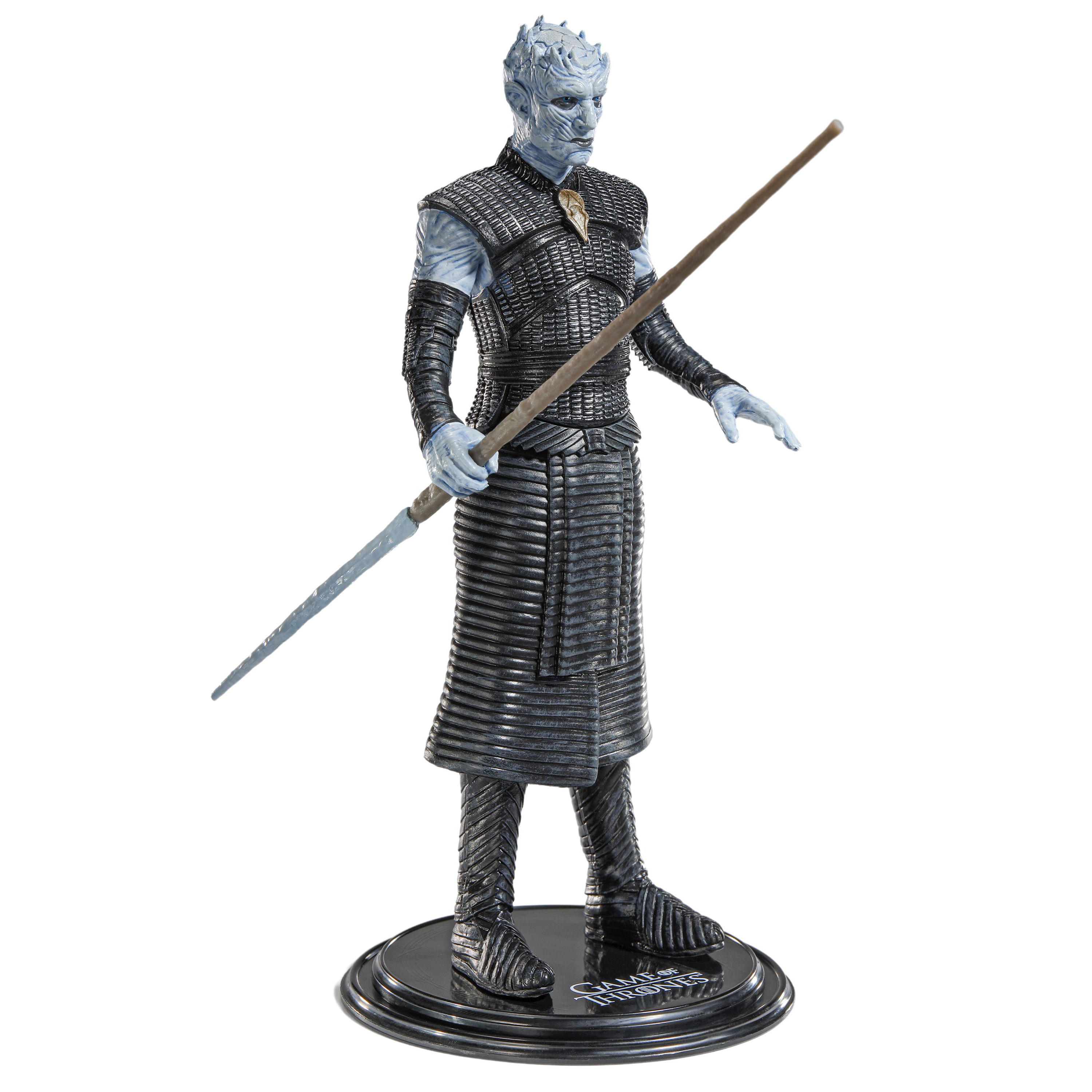 Figurina articulata Game of Thrones IdeallStore®, Night King, editie de colectie, 19 cm, stativ inclus - 3 | YEO