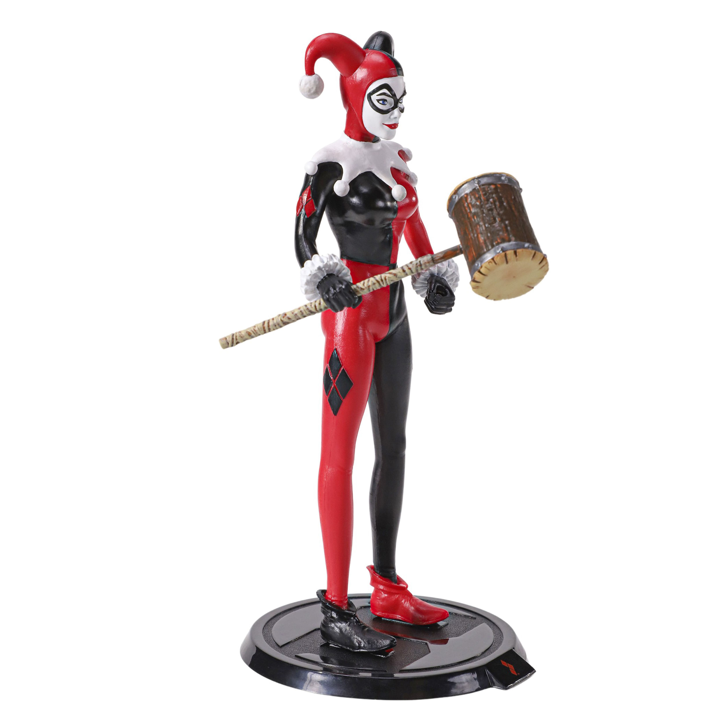 Figurina articulata IdeallStore®, Jester Harley Quinn, editie de colectie, 19 cm, stativ inclus - 3 | YEO