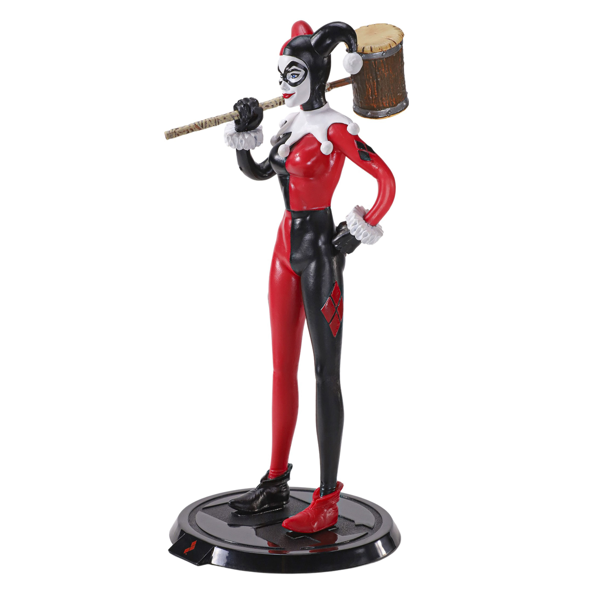 Figurina articulata IdeallStore®, Jester Harley Quinn, editie de colectie, 19 cm, stativ inclus - 2 | YEO