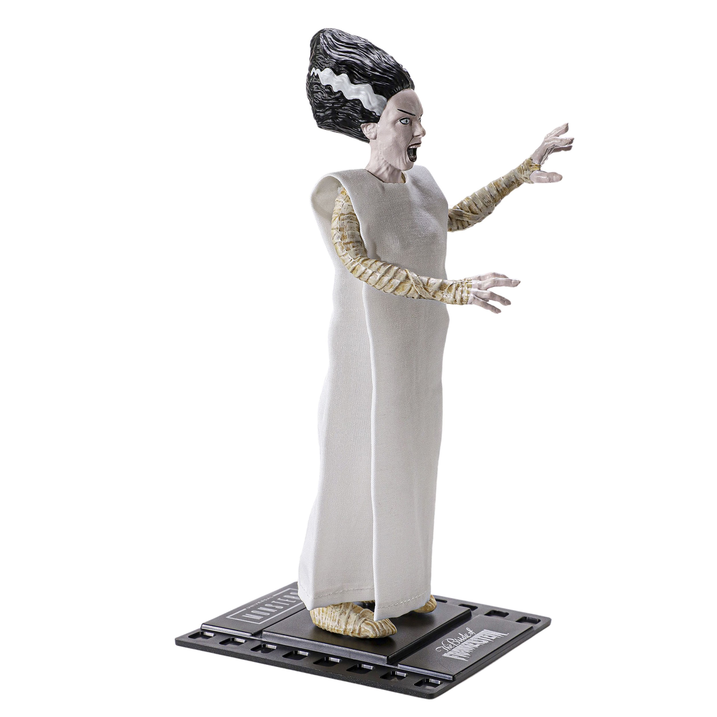 Figurina articulata IdeallStore®, Bride of Frankenstein, editie de colectie, 17 cm, stativ inclus - 3 | YEO