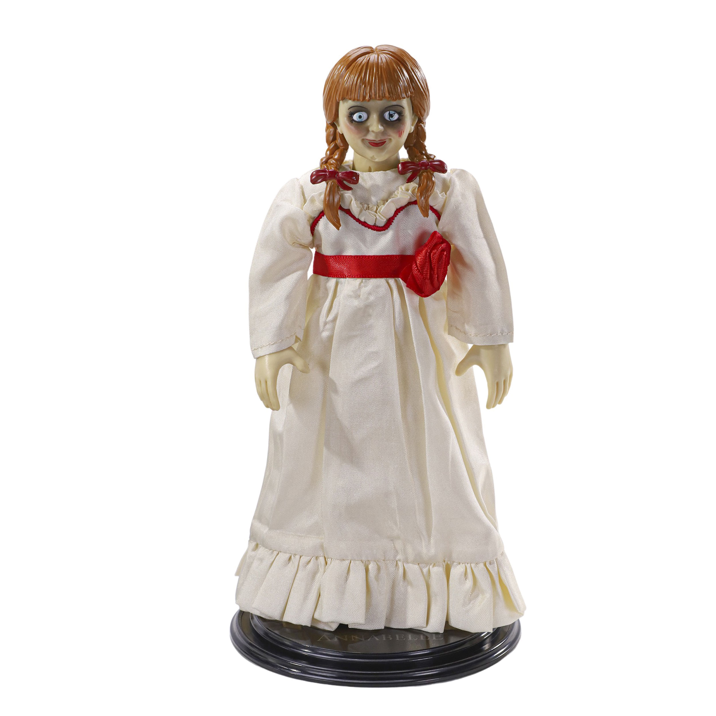 Figurina articulata IdeallStore®, Scary Annabelle, editie de colectie, 17 cm, stativ inclus