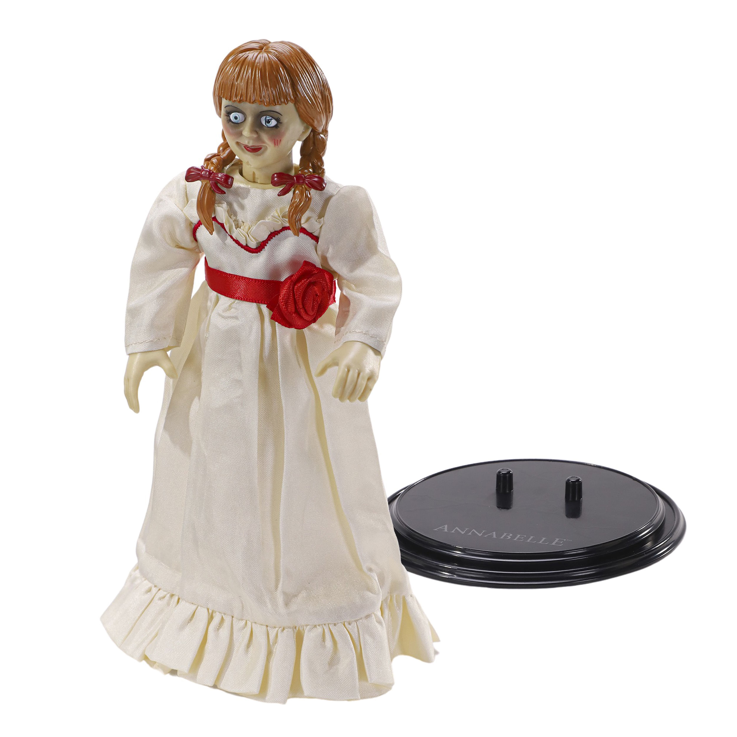 Figurina articulata IdeallStore®, Scary Annabelle, editie de colectie, 17 cm, stativ inclus - 1 | YEO