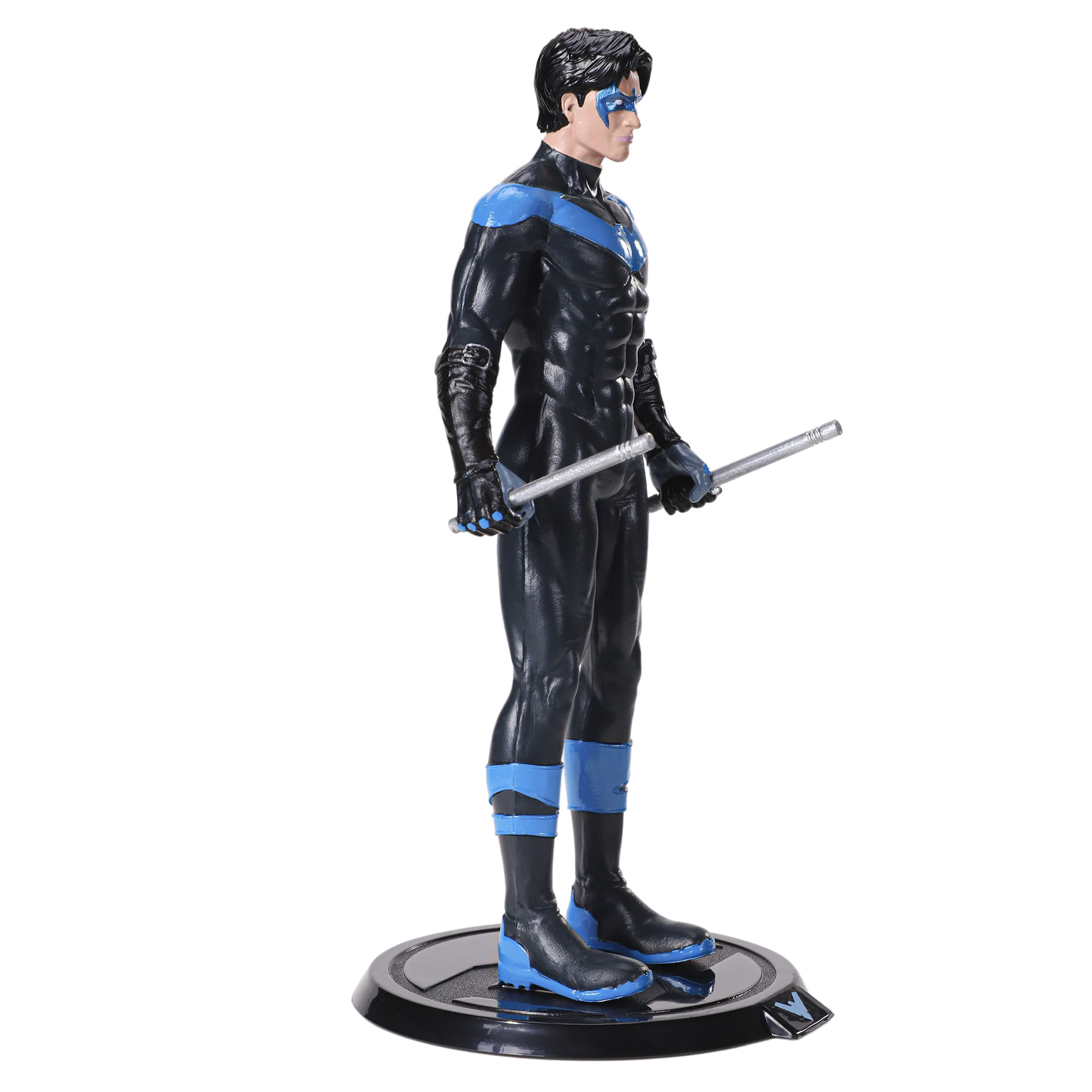 Figurina articulata IdeallStore®, Mighty Nightwing, editie de colectie, 18 cm, stativ inclus - 3 | YEO