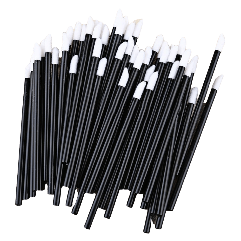 Aplicatoare pentru gene si buze, cu microfibre, 50 bucati - 1 | YEO